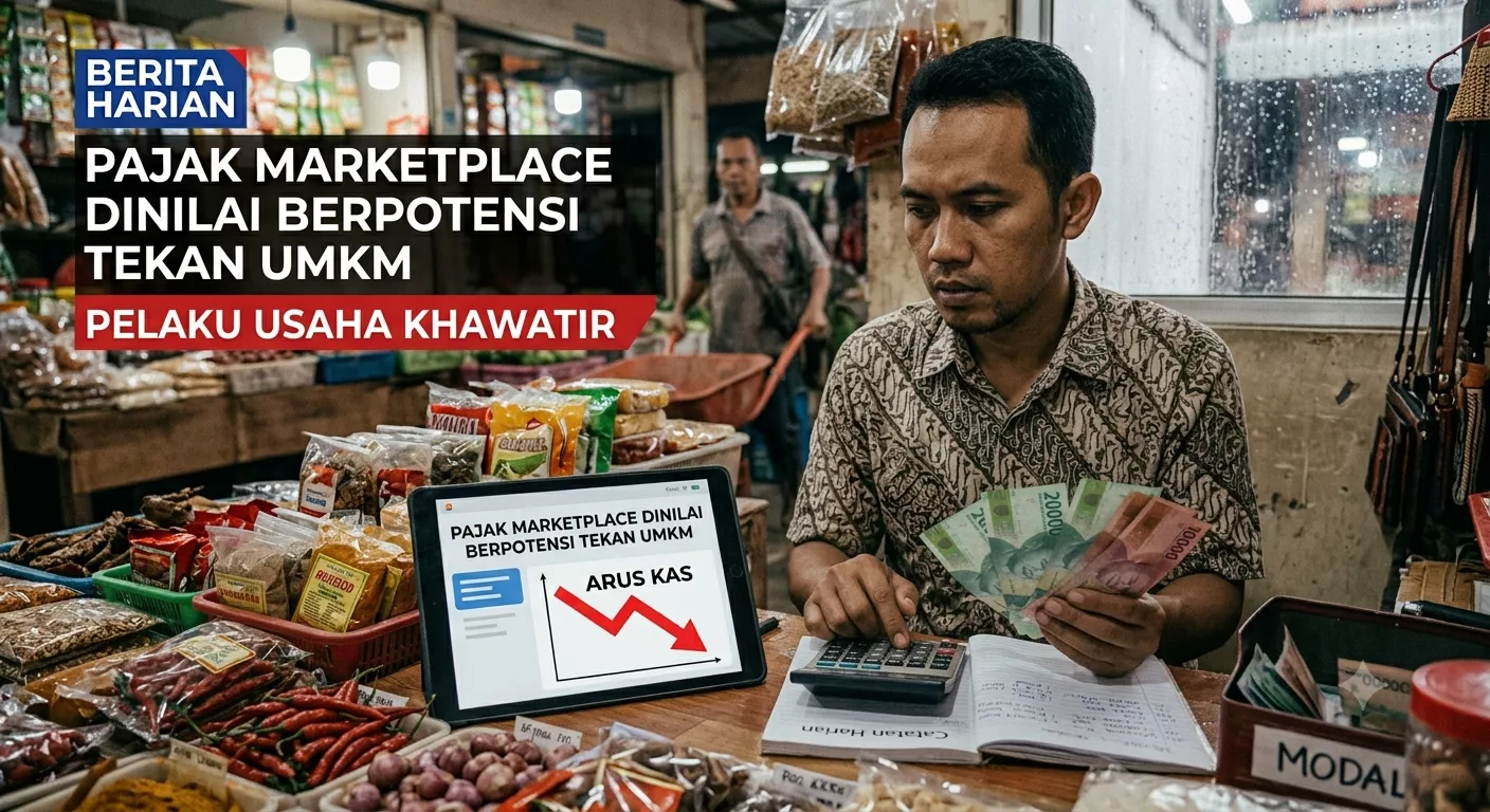 Pajak Marketplace Dinilai Berpotensi Tekan UMKM